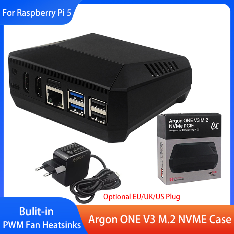 Корпус Argon ONE V3 M.2 NVME с – обзор и цена Argon One V3 M.2 Nvme Case
