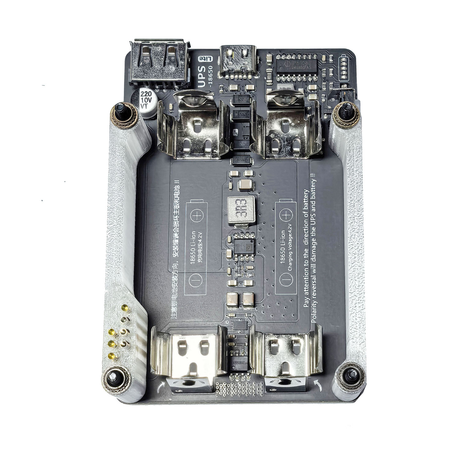 Raspberry Pi 4B 3B + 3B 5V 3A  – обзор и цена Raspberry Pi Uninterrupted Power Supply Ups 18650