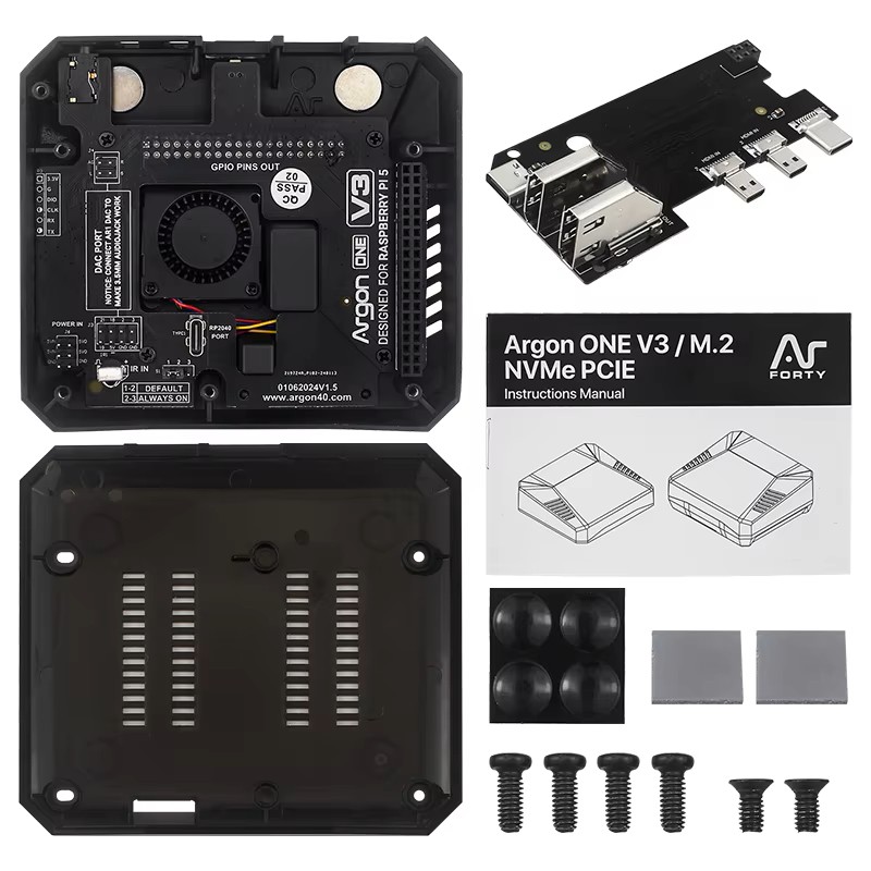 Металлический корпус Argon ONE – обзор и цена Argon One V3 M.2 Nvme Case
